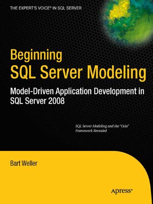 cover image of Beginning SQL Server Modeling
